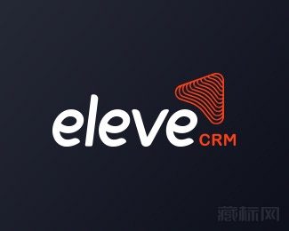  Eleve CRM线条logo设计欣赏