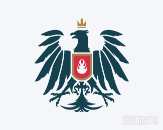 Heraldic Eagle鹰logo设计欣赏