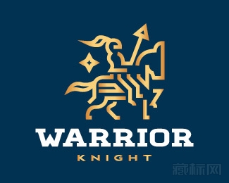  Horse Knight马骑士logo设计欣赏