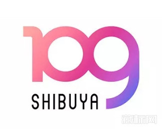 东京涩谷著名地标SHIBUYA 109（109百货）标志设计欣赏
