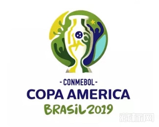 2019年第46屆美洲杯賽事logo設計欣賞