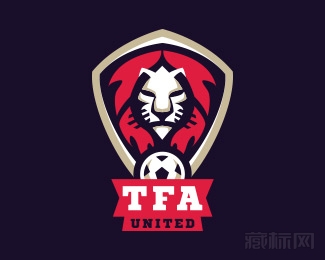  TFA United足球比赛logo设计欣赏