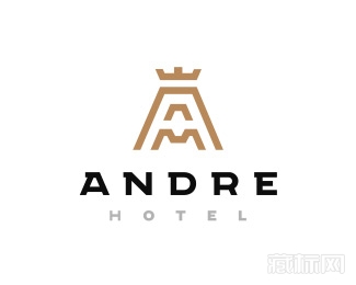  Andre Hotel其他酒店标志设计欣赏