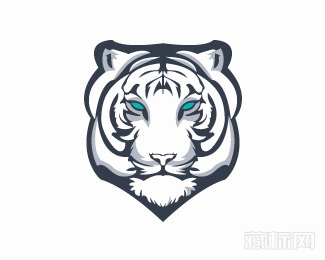 White Tiger白虎logo设计欣赏