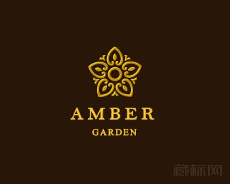 Amber Garden琥珀花园logo设计欣赏