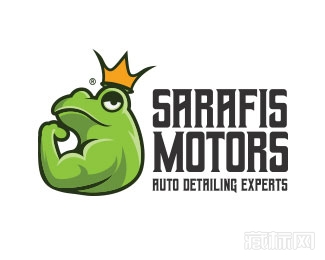 Sarafis Motors青蛙logo设计欣赏