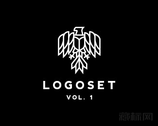 Logoset Collection老鹰logo设计欣赏