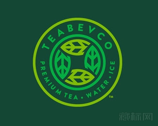 TeaBevCo茶logo设计欣赏