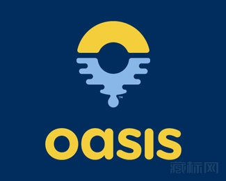 Oasis绿洲logo设计欣赏