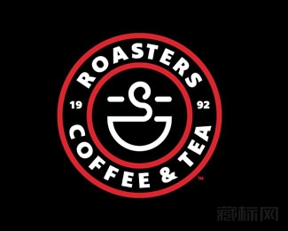 Roasters Coffee & Tea标志设计欣赏