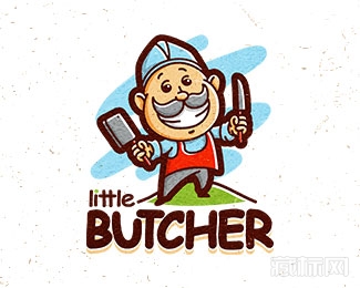 little butcher小屠夫卡通logo设计欣赏
