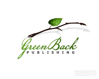  Greenback Publishing树叶logo设计欣赏