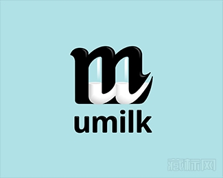 umilk标志设计欣赏