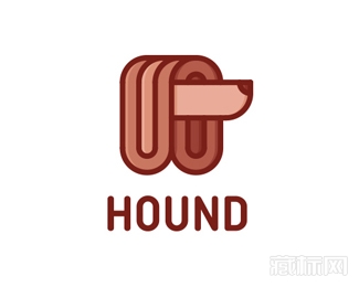 Hound猎犬logo设计欣赏