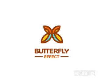  Buttefly effect蝴蝶logo设计欣赏