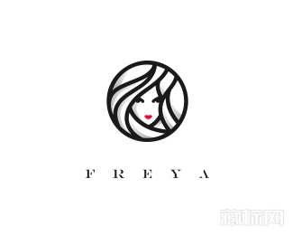  Freya女人logo设计欣赏