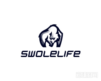 Swole Life熊logo设计欣赏