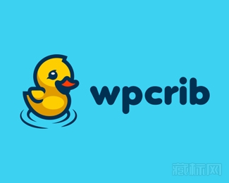  WPcrib小鸭子logo设计欣赏