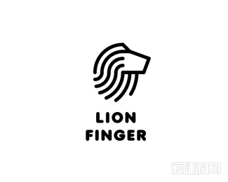 lion finger狮子logo设计欣赏
