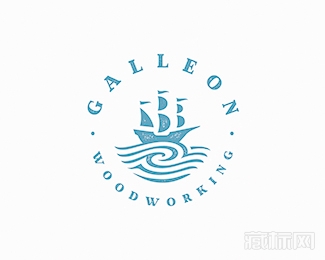 Galleon帆船logo设计欣赏