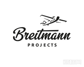Breitmann Projects飞机logo设计欣赏