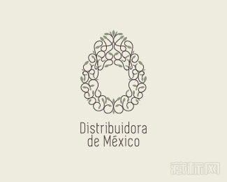 Distribuidora花环logo设计欣赏
