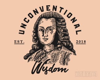 Unconventional Wisdom人物logo设计欣赏