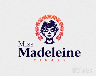 Miss Madeleine小姐logo设计欣赏