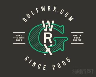 GWRX标志设计欣赏