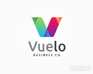 Vuelo飞行logo设计欣赏