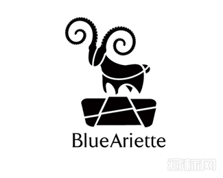 Blue Ariette羊logo设计欣赏