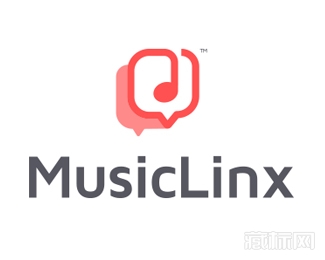 MusicLinx音乐logpo设计欣赏