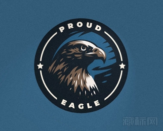  Proud Eagle老鹰logo设计欣赏