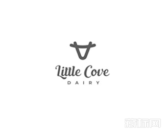 Little Cove Dairy牛logo设计欣赏