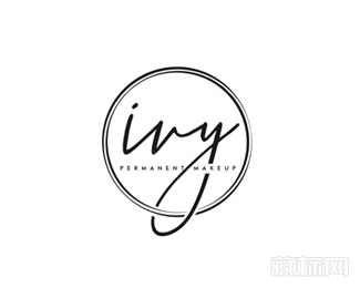  IVY Makeup化妆logo设计欣赏