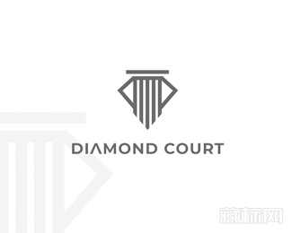 Diamond Court钻石logo设计欣赏