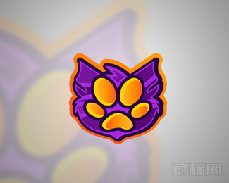 Cat Paw猫抓logo设计欣赏
