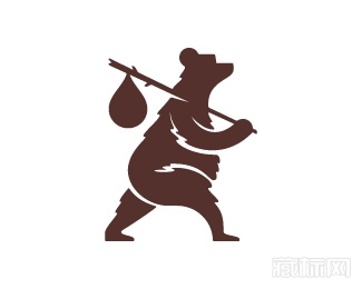  Bear Tourist熊logo设计欣赏