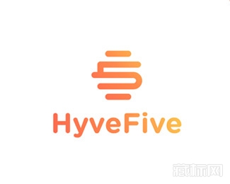  Hyvefive标志设计欣赏