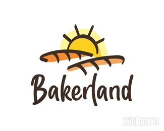  Bakerland岛屿logo设计欣赏