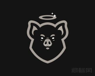  Saint Pig圣猪logo设计欣赏