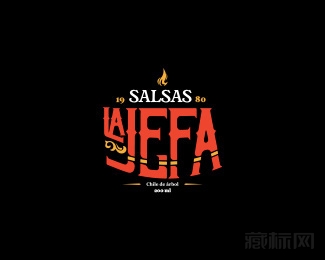  La Jefa酋长logo设计欣赏