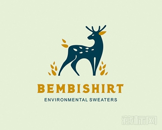 Bembishirt鹿logo设计欣赏