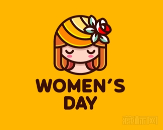 Women's Day妇女节logo设计欣赏