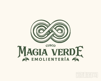 Magia Verde无穷大符号logo设计欣赏