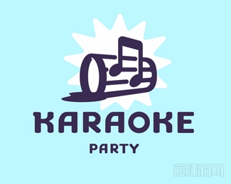 Karaoke party卡拉OK标志欣赏