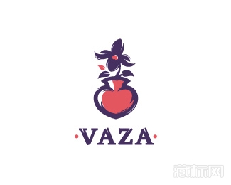  VAZA花瓶logo设计欣赏