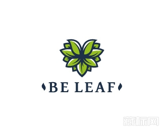  Be leaf叶子logo设计欣赏