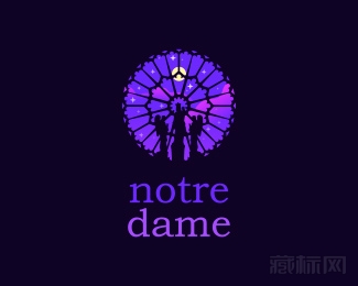 Notre Dame我们的女士logo设计欣赏