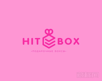 HIT BOX冲击盒子logo设计欣赏